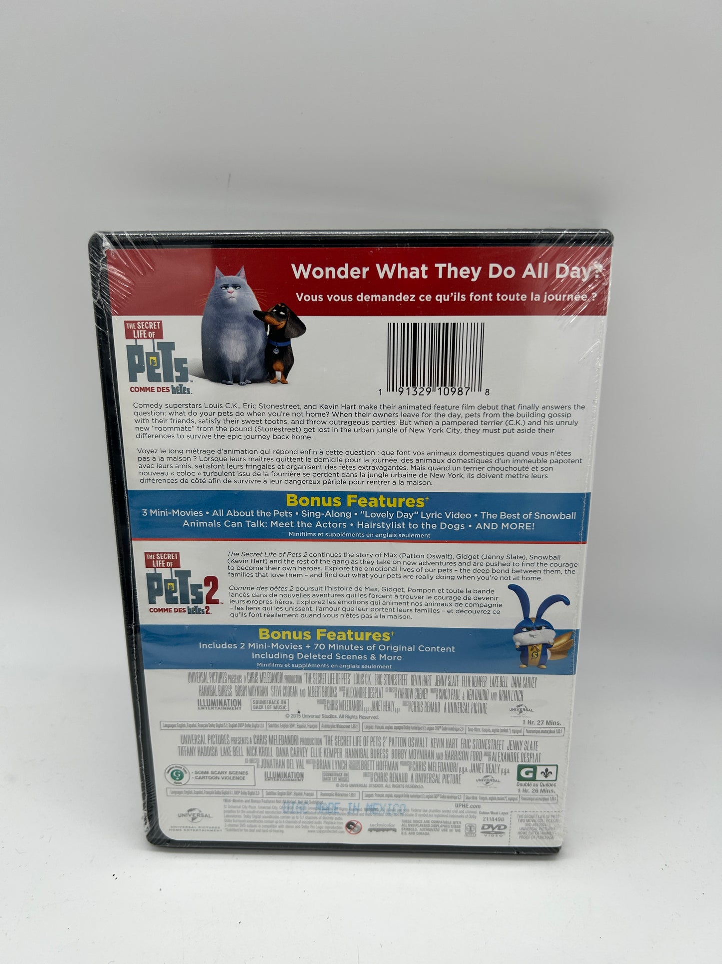 FiLM DVD | COMME DES BETES + 2 [PETS] 2 FiLMS (TWO MOVIE]