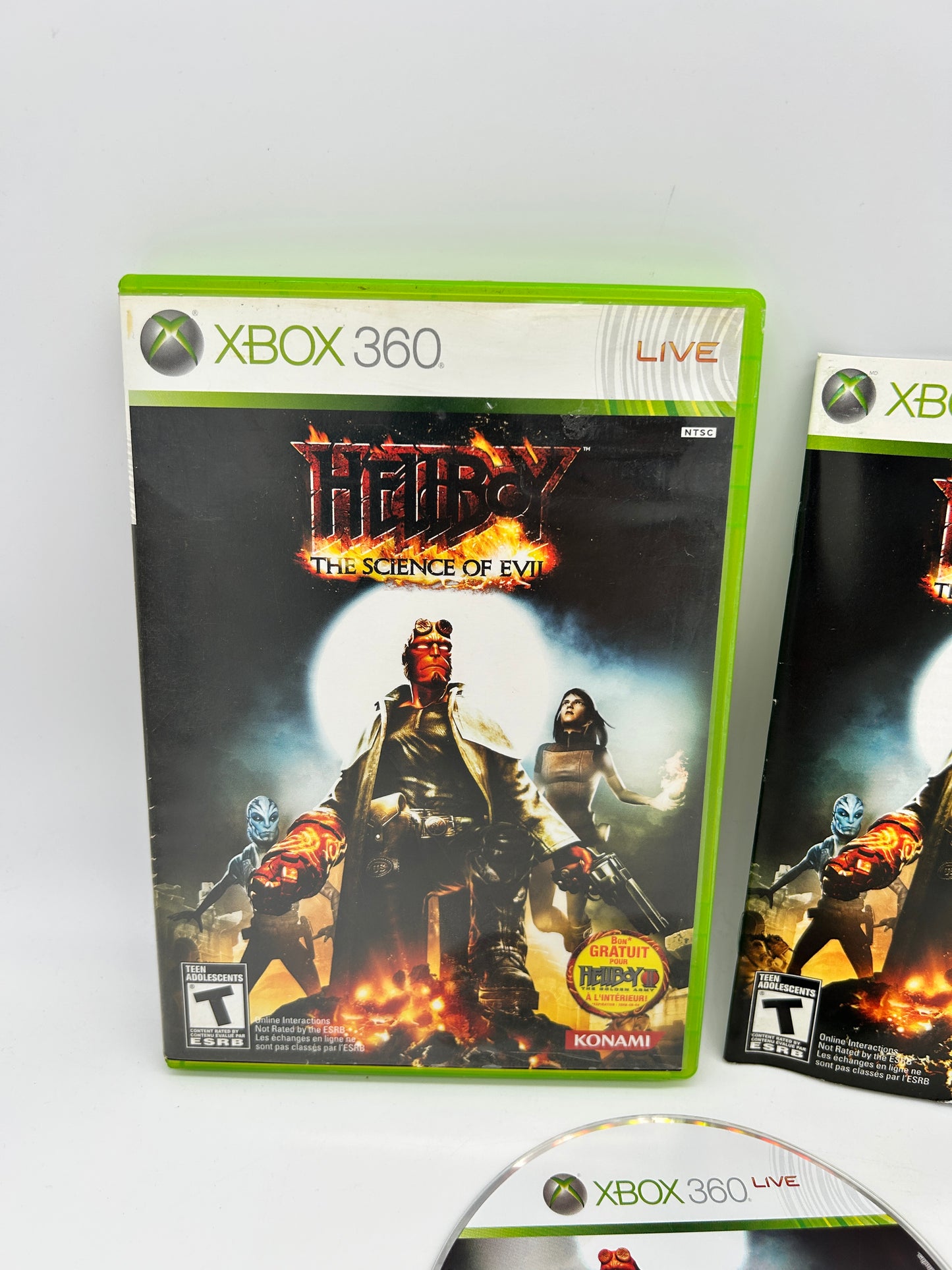 Microsoft XBOX 360 | HELLBOY THE SCIENCE OF EViL