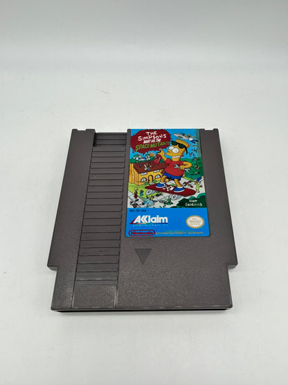 PiXEL-RETRO.COM : NINTENDO ENTERTAiNMENT SYSTEM (NES) THE SIMPSONS BART VS THE SPACE MUTANTS
