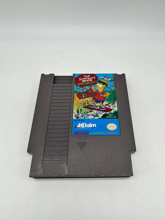 PiXEL-RETRO.COM : NINTENDO ENTERTAiNMENT SYSTEM (NES) THE SIMPSONS BART VS THE SPACE MUTANTS