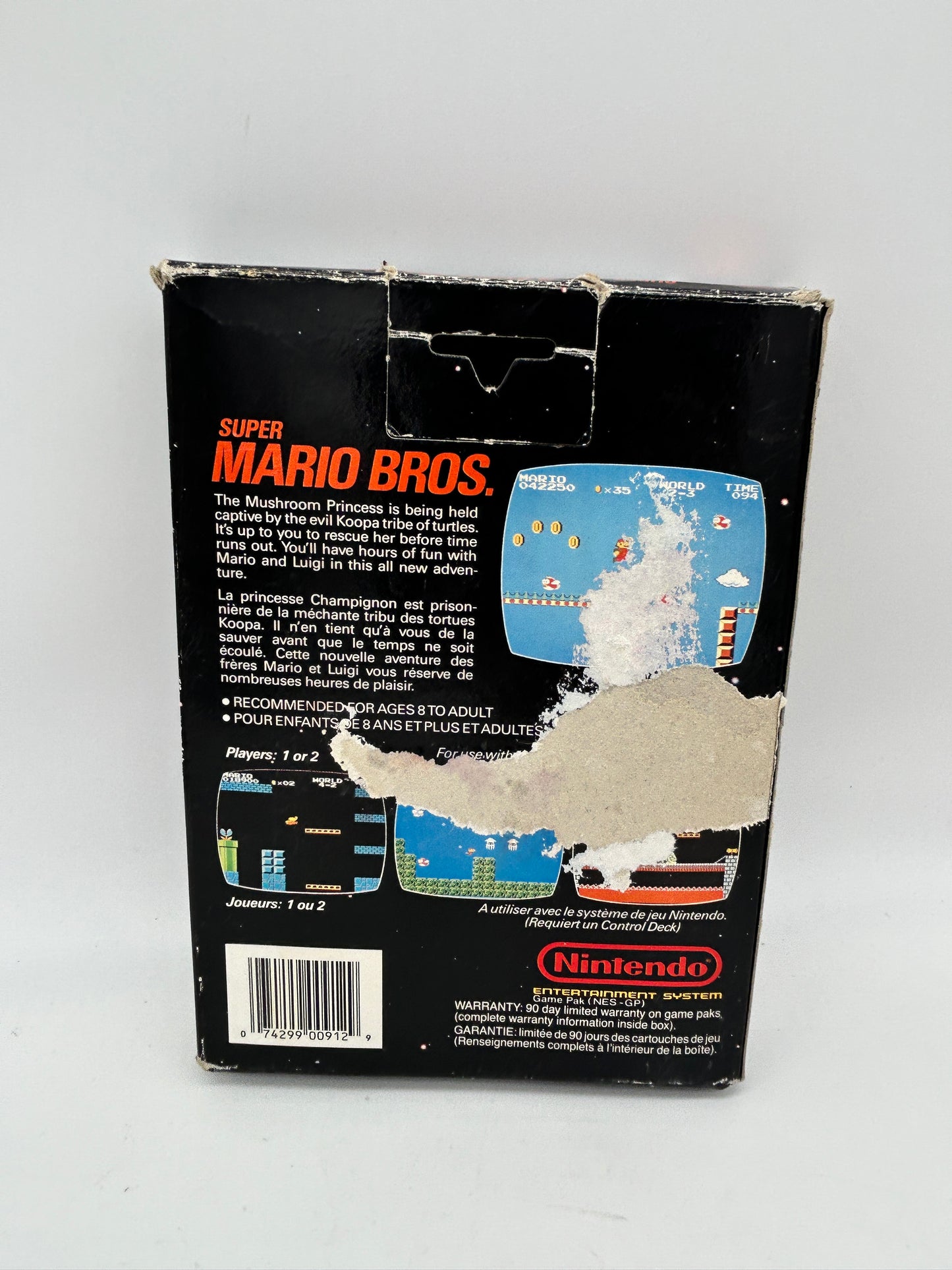 NINTENDO [NES] ORIGINAL | SUPER MARIO BROS | MATTEL