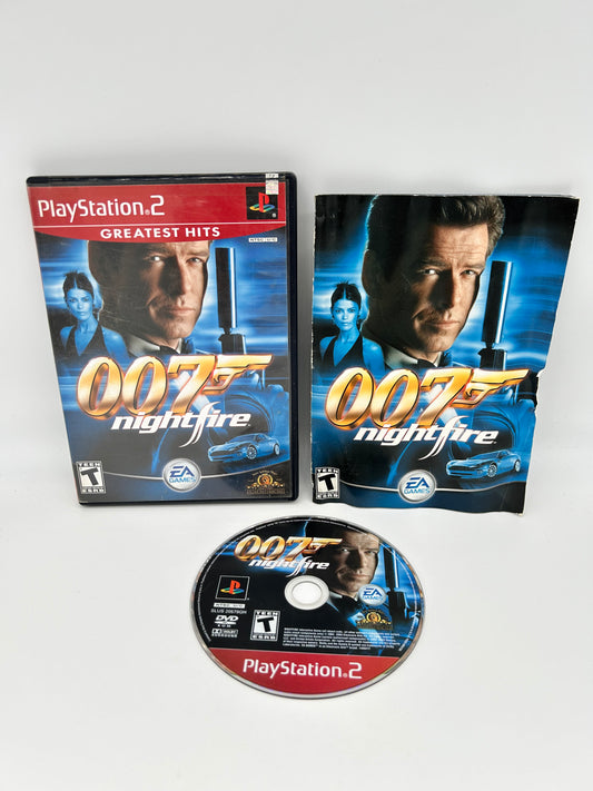 PiXEL-RETRO.COM : SONY PLAYSTATION 2 (PS2) COMPLET CIB BOX MANUAL GAME NTSC 007 NIGHTFIRE