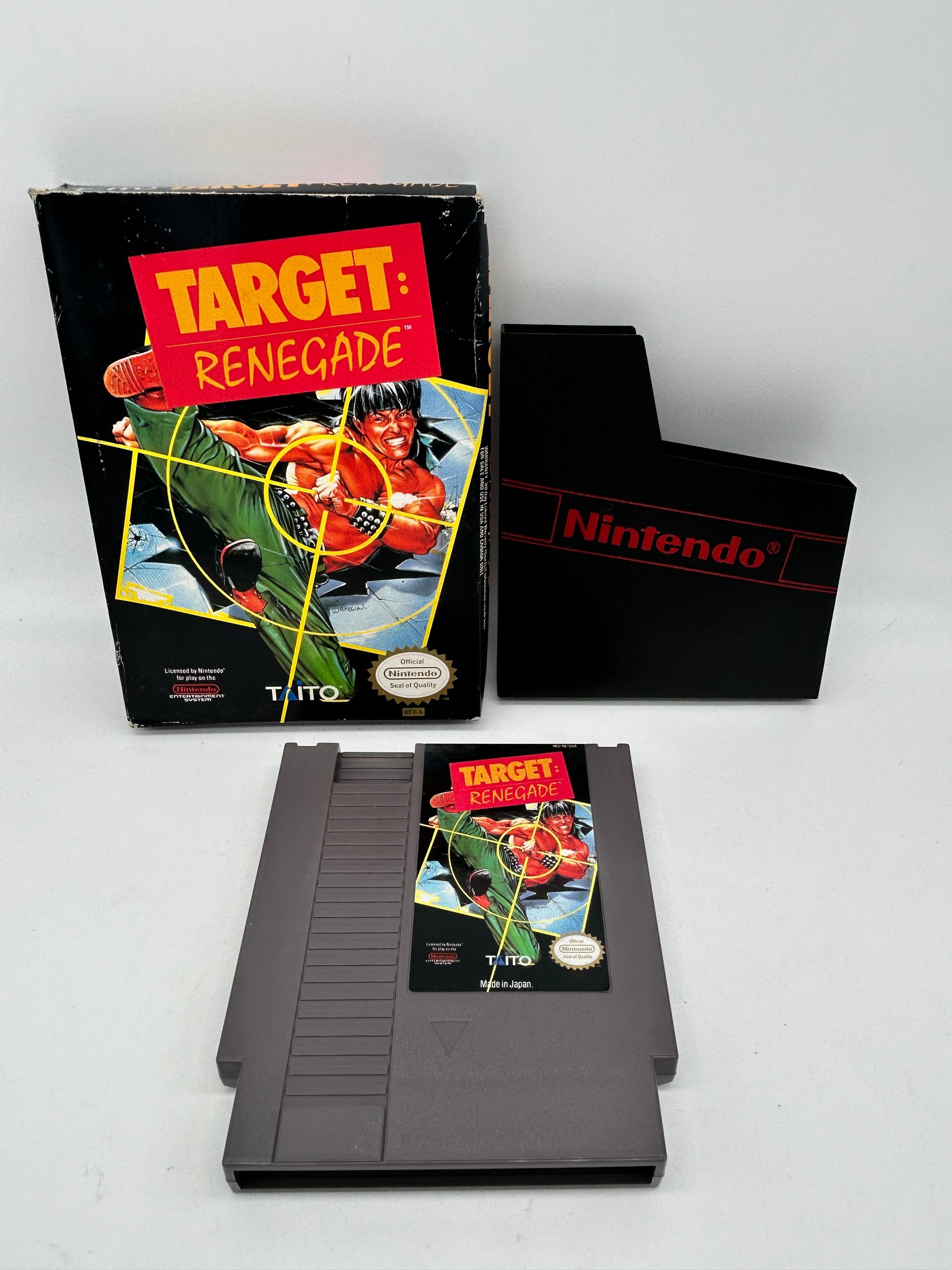 PiXEL-RETRO.COM : NINTENDO ENTERTAiNMENT SYSTEM (NES) GAME NTSC TARGET RENEGADE