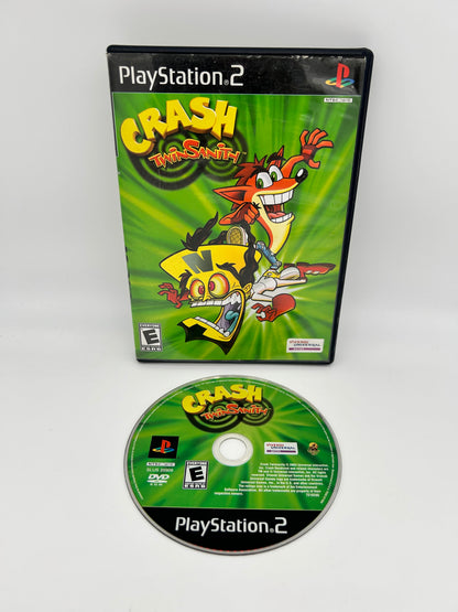 PiXEL-RETRO.COM : SONY PLAYSTATION 2 (PS2) COMPLET CIB BOX MANUAL GAME NTSC CRASH TWISANITY