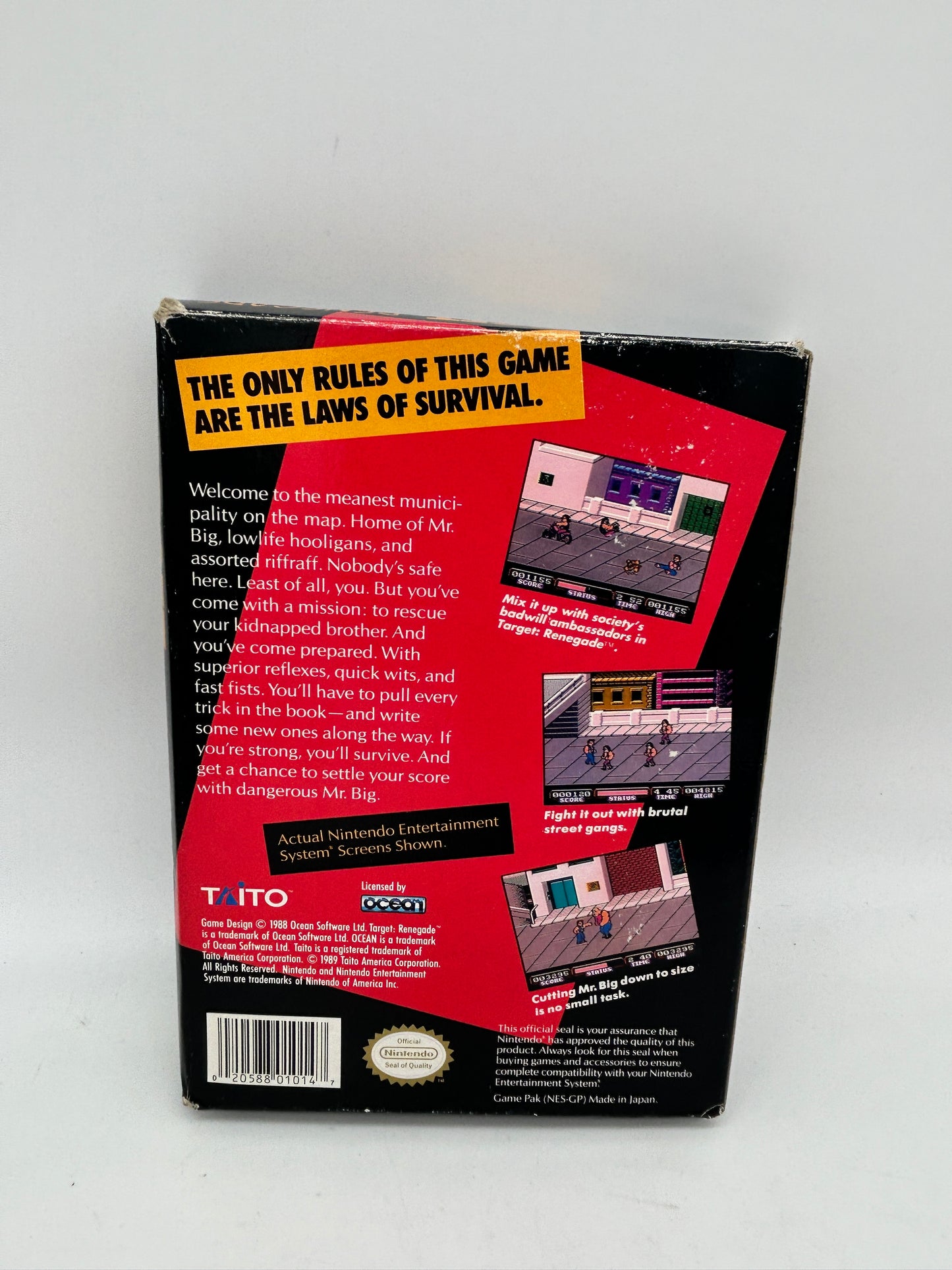 NiNTENDO [NES] ORiGiNAL | TARGET RENEGADE