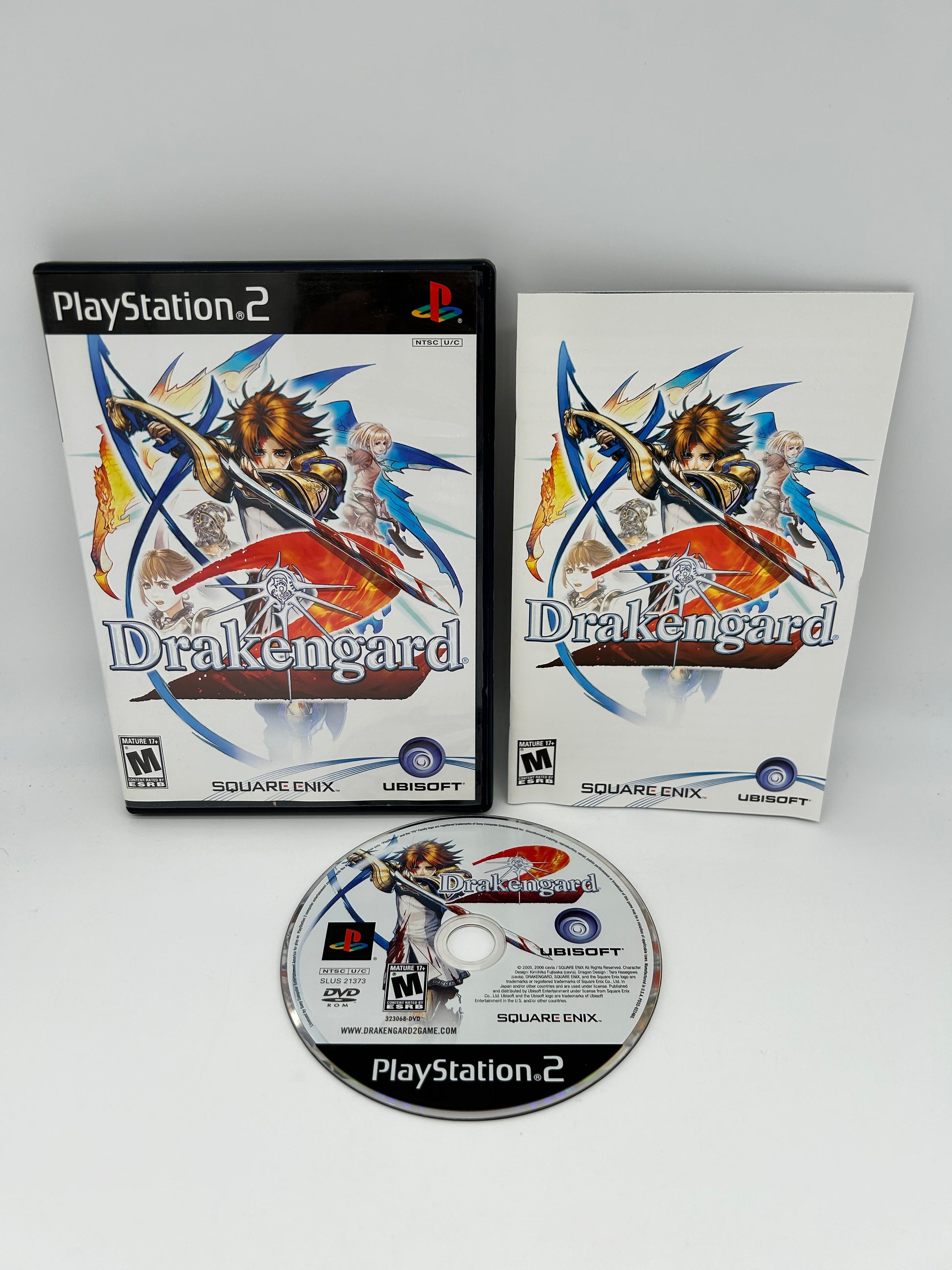 PiXEL-RETRO.COM : SONY PLAYSTATION 2 (PS2) COMPLET CIB BOX MANUAL GAME NTSC DRAKENGARD 2