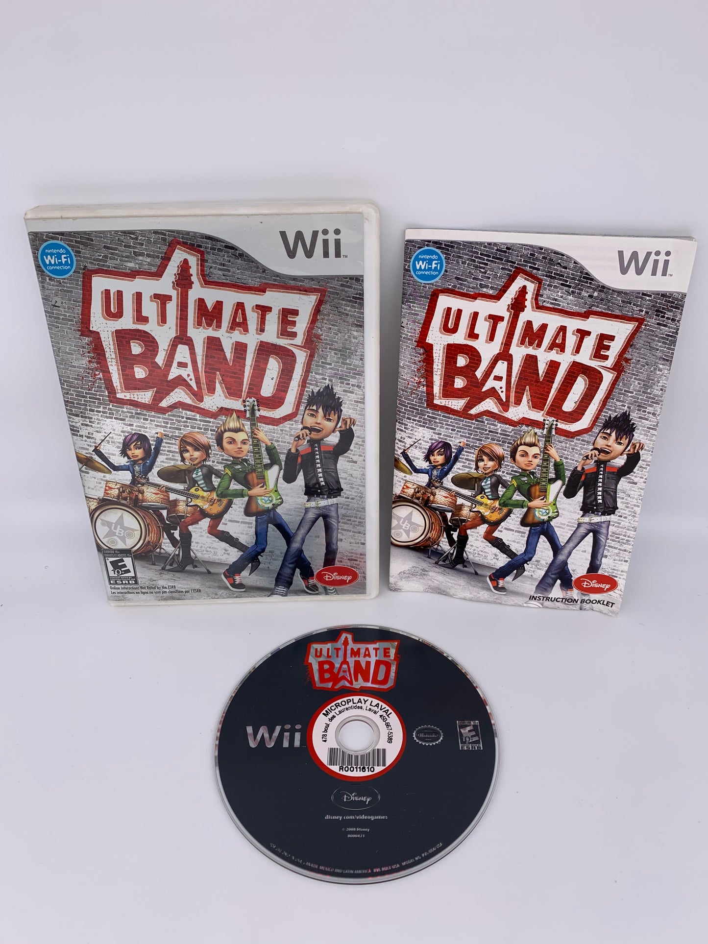 PiXEL-RETRO.COM : NINTENDO WII COMPLET CIB BOX MANUAL GAME NTSC ULTIMATE BAND