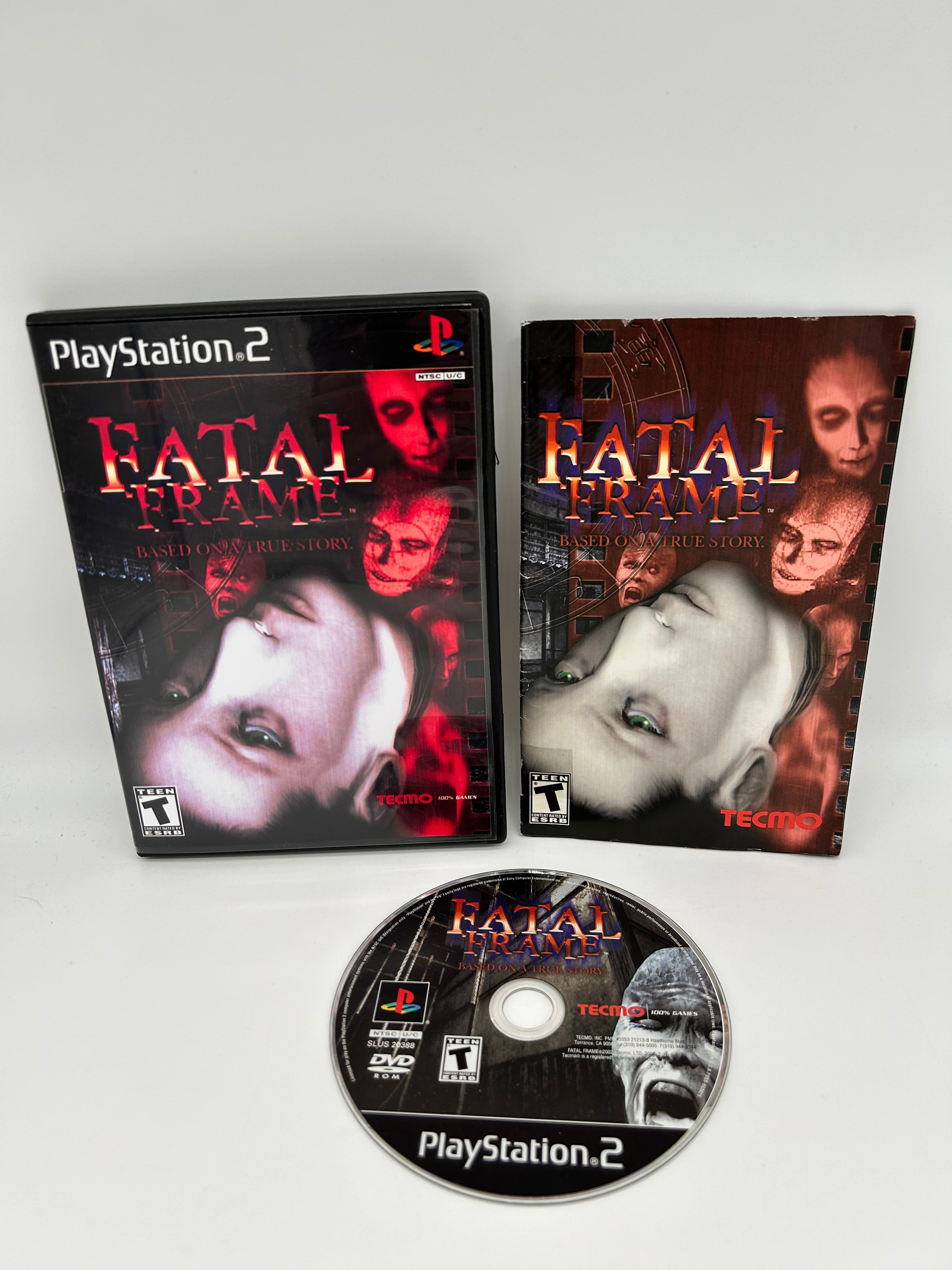 SONY PLAYSTATiON 2 [PS2] | FATAL FRAME BASED ON A TRUE STORY