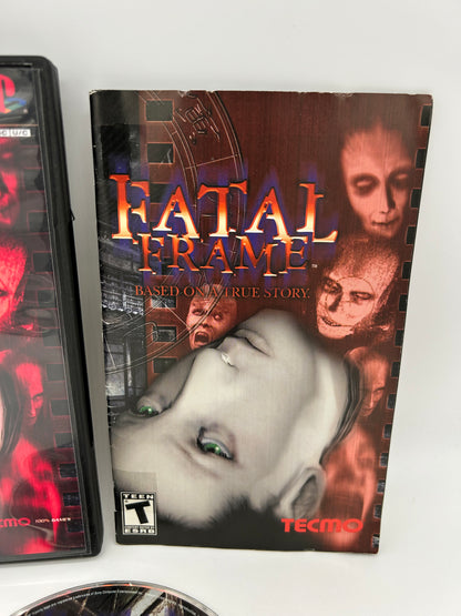 SONY PLAYSTATiON 2 [PS2] | FATAL FRAME BASED ON A TRUE STORY