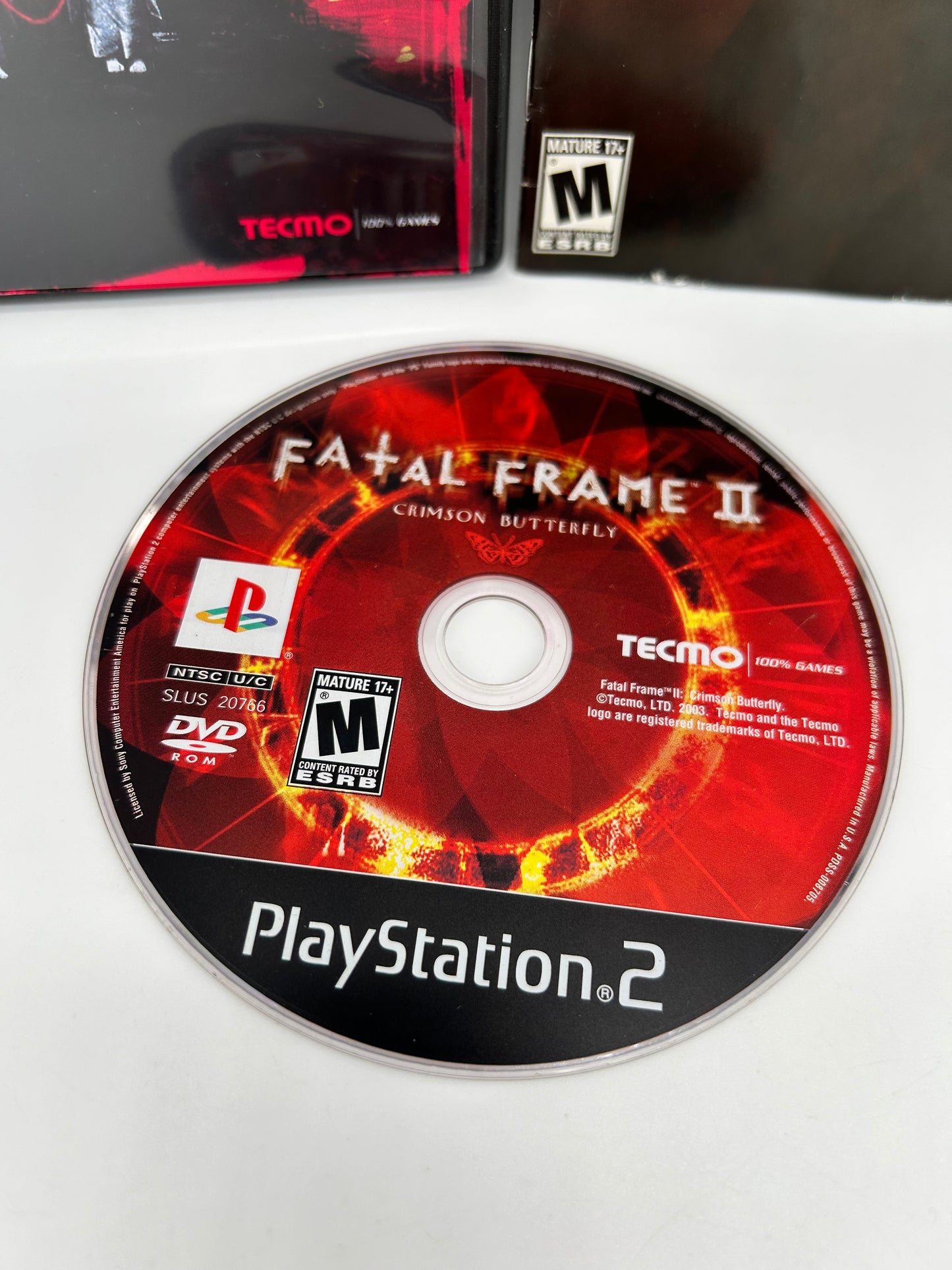 SONY PLAYSTATiON 2 [PS2] | FATAL FRAME II CRiMSON BUTTERFLY