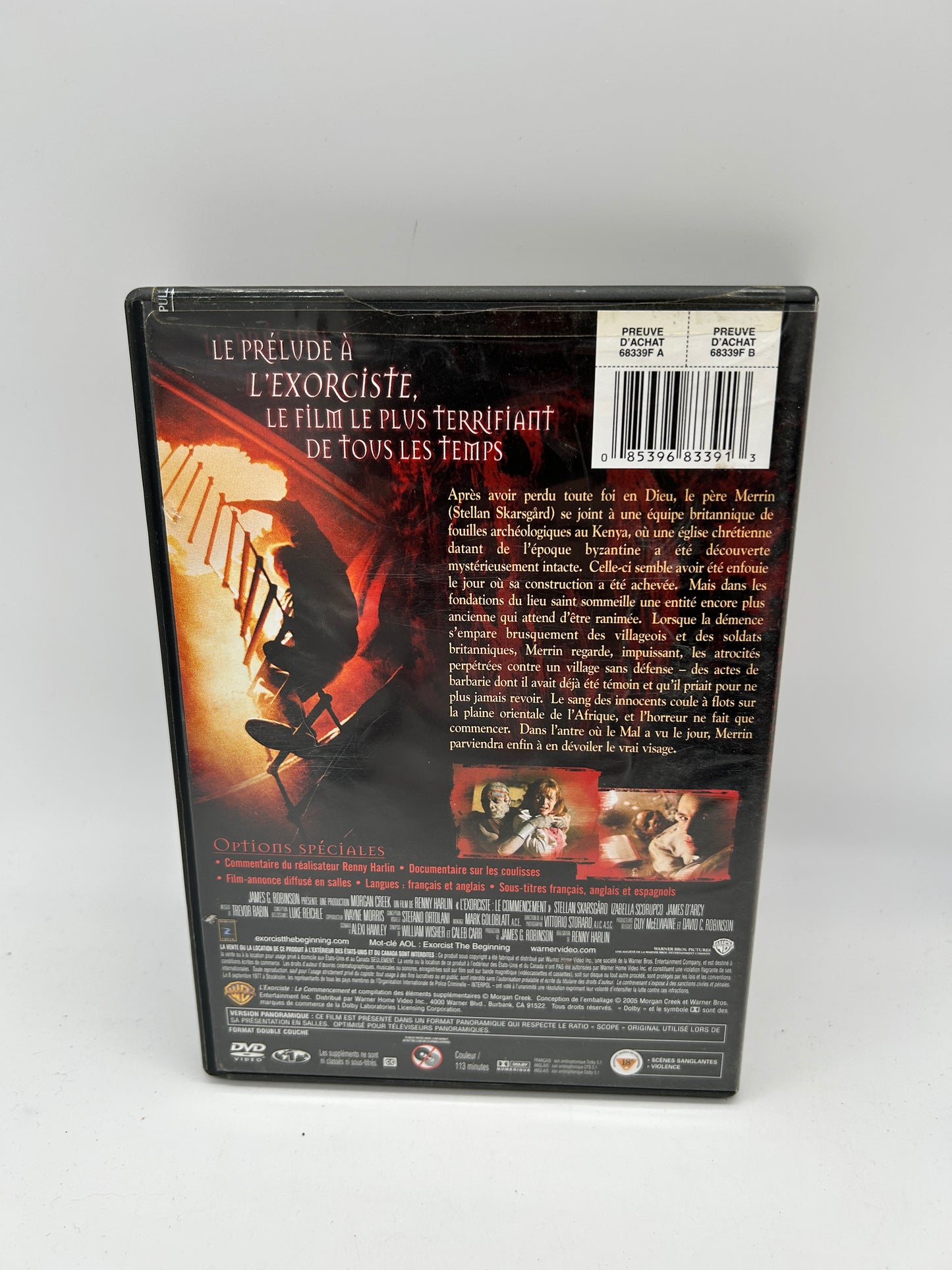 FiLM DVD | L'EXORCiSTE LE COMMENCEMENT