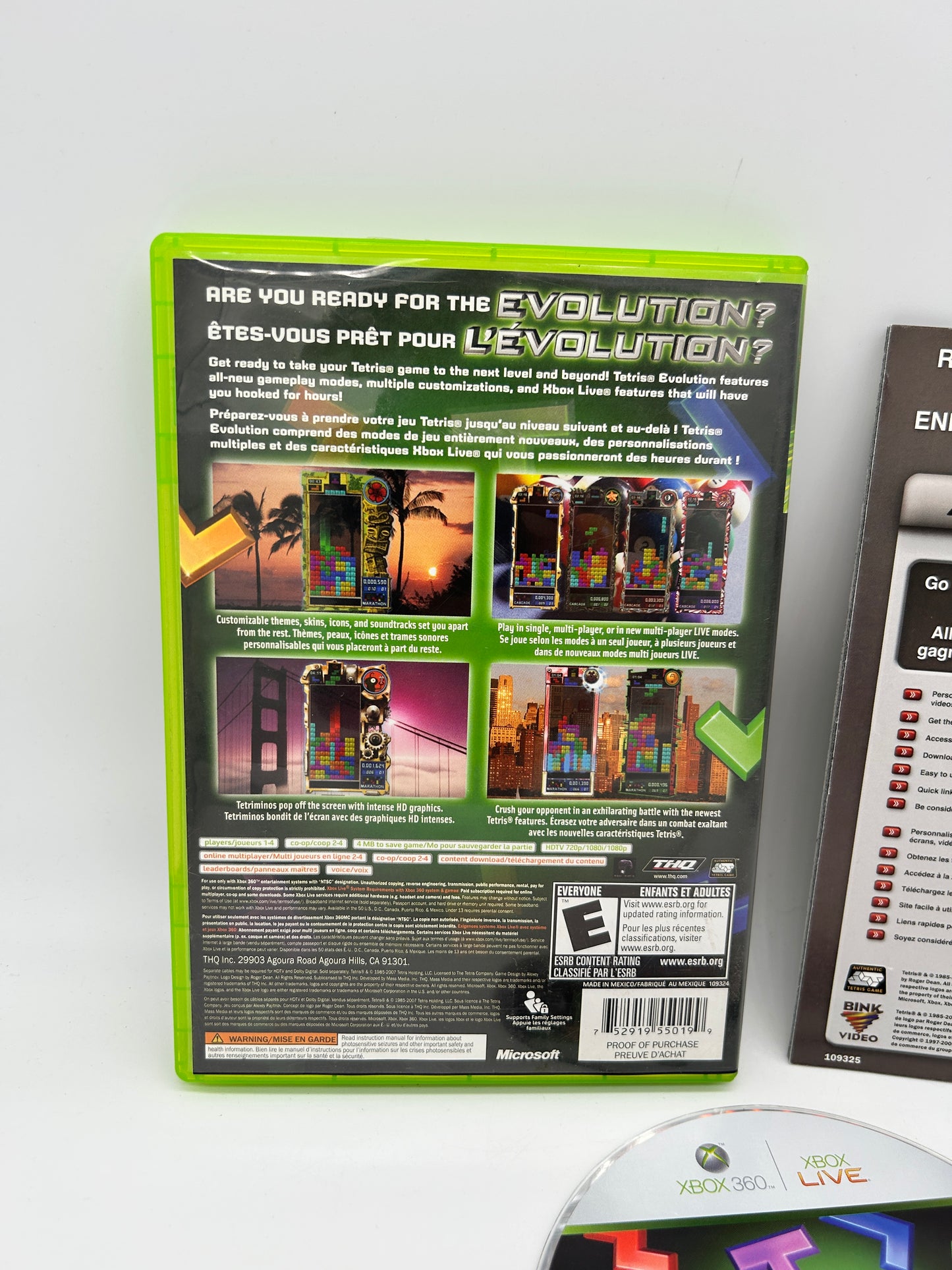 Microsoft XBOX 360 | TETRIS EVOLUTION