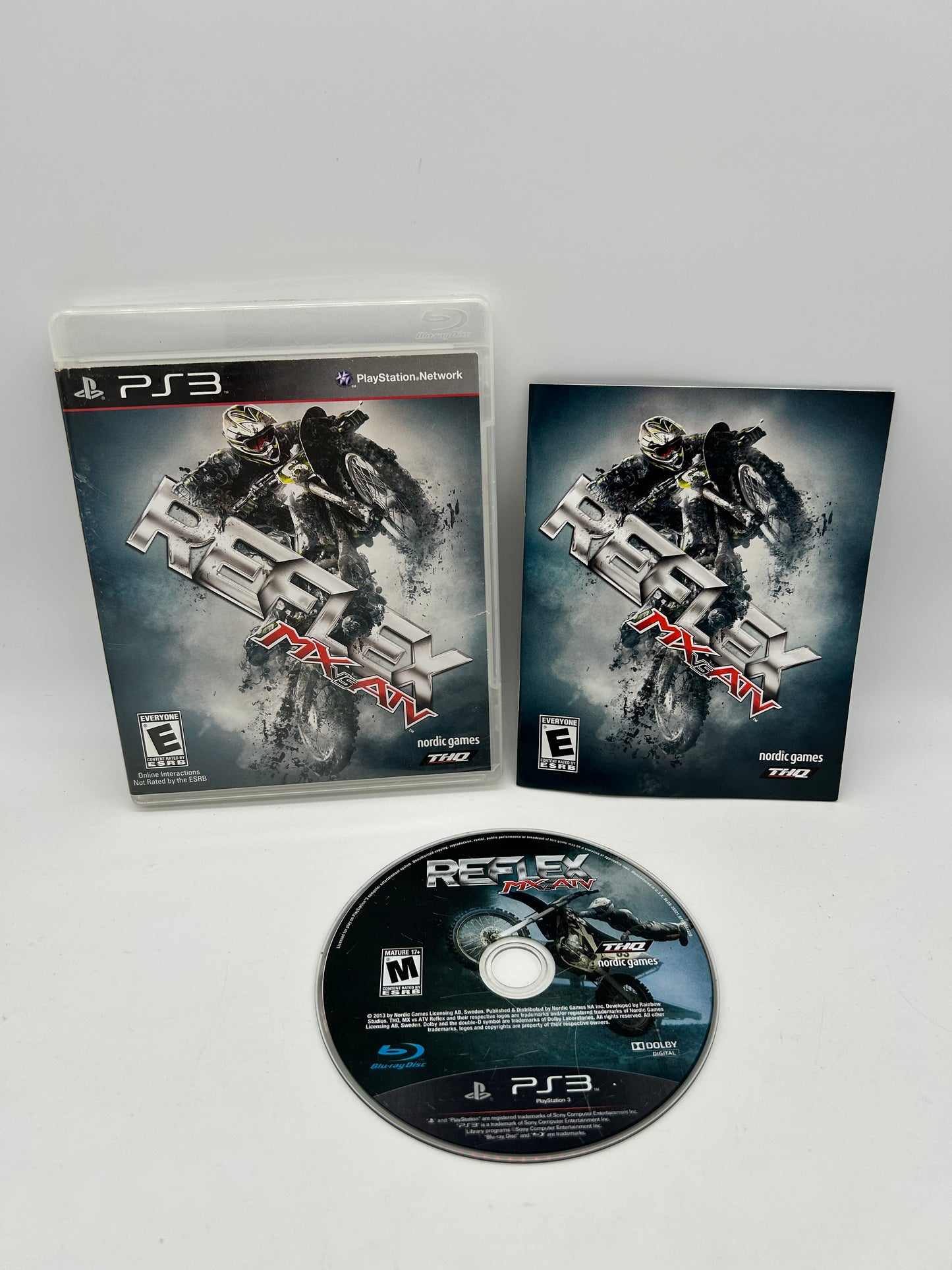 PiXEL-RETRO.COM : SONY PLAYSTATION 3 (PS3) COMPLET CIB BOX MANUAL GAME NTSC MX VS ATV REFLEX