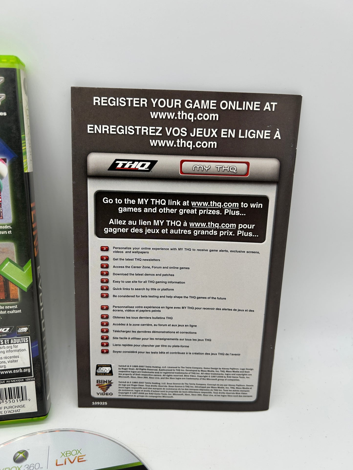 Microsoft XBOX 360 | TETRIS EVOLUTION