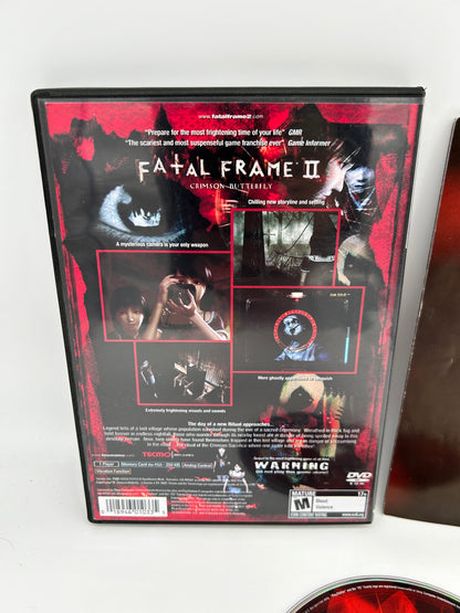 SONY PLAYSTATiON 2 [PS2] | FATAL FRAME II CRiMSON BUTTERFLY