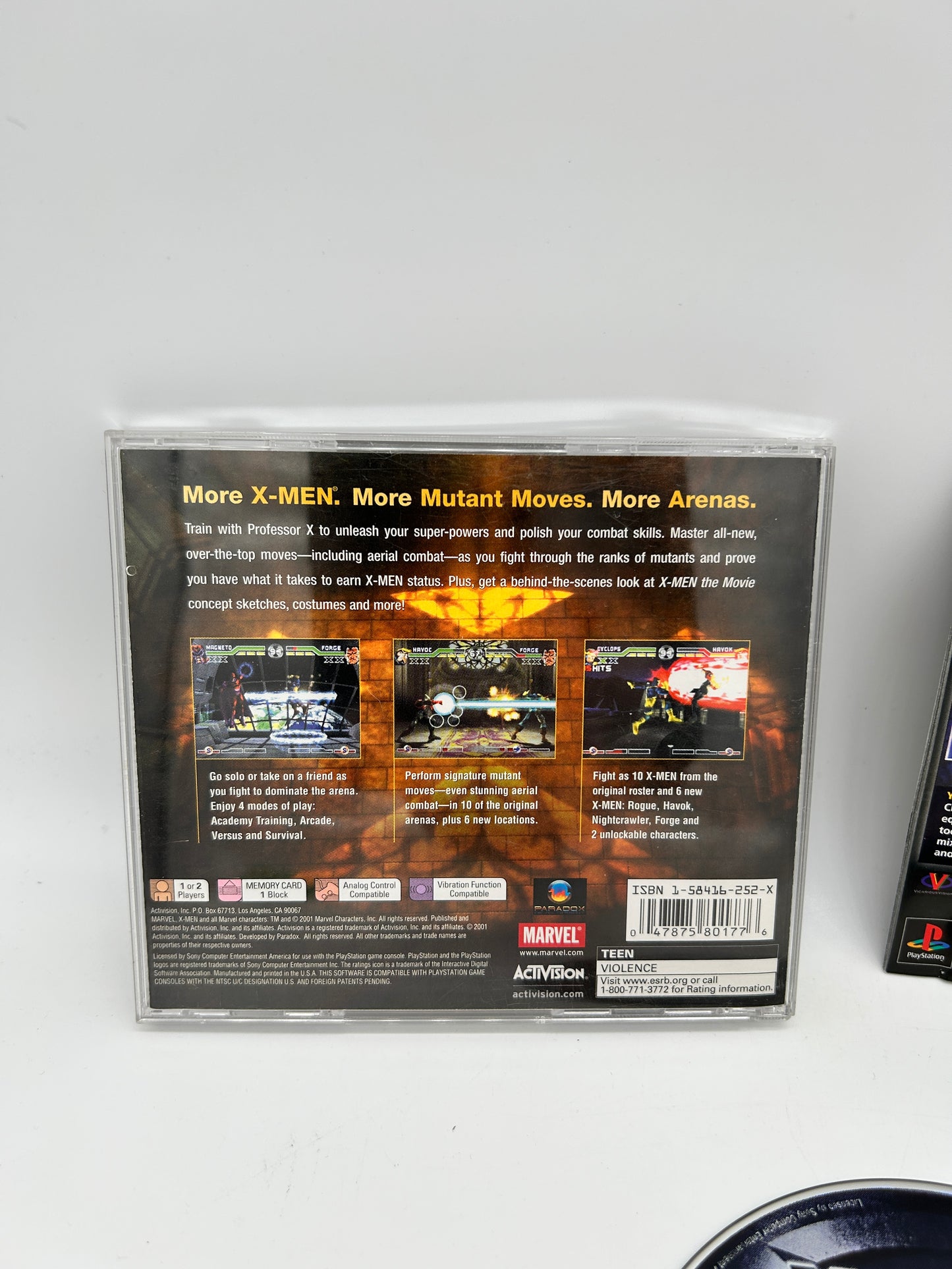 SONY PLAYSTATiON [PS1] | X-MEN MUTANT ACADEMY 2