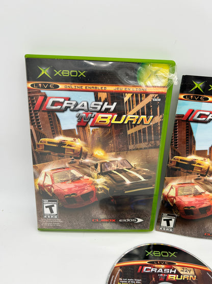 MiCROSOFT XBOX ORiGiNAL | CRASH AND BURN