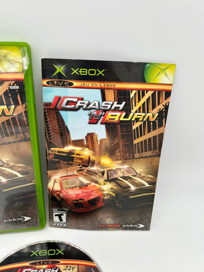 MiCROSOFT XBOX ORiGiNAL | CRASH AND BURN