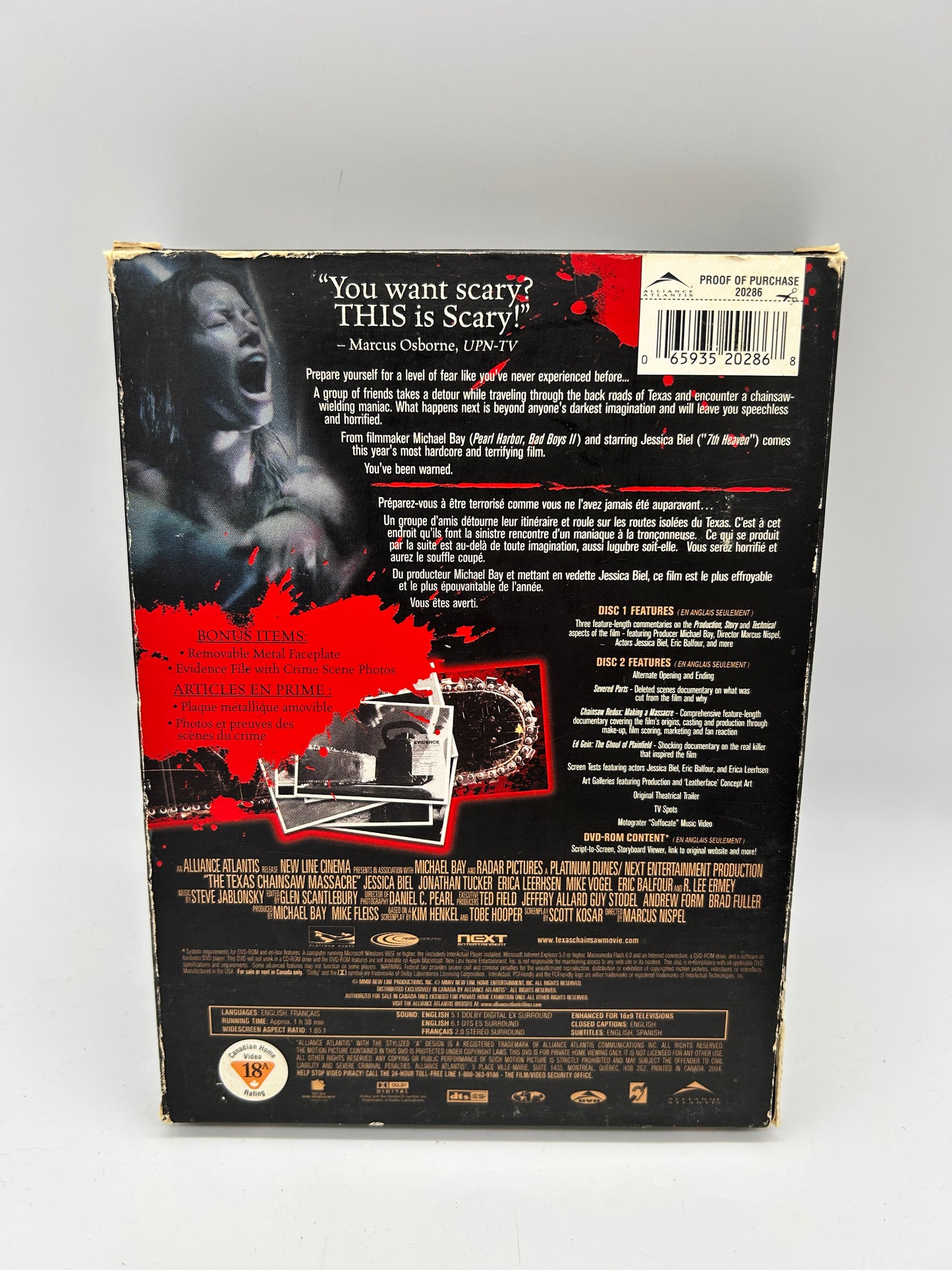 FiLM DVD | MASSACRE A LA TRONCONNEUSE [THE TEXAS CHAiNSAW]