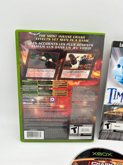 MiCROSOFT XBOX ORiGiNAL | CRASH AND BURN