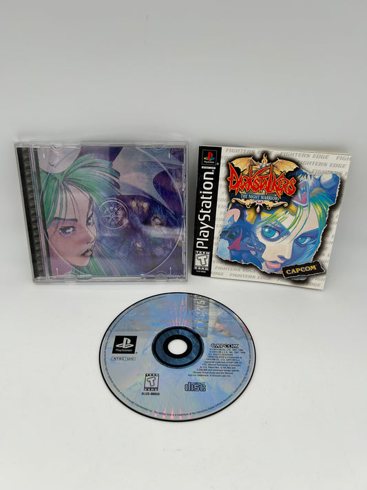 SONY PLAYSTATiON [PS1] | DARKSTALKERS THE NIGHT WARRIORS