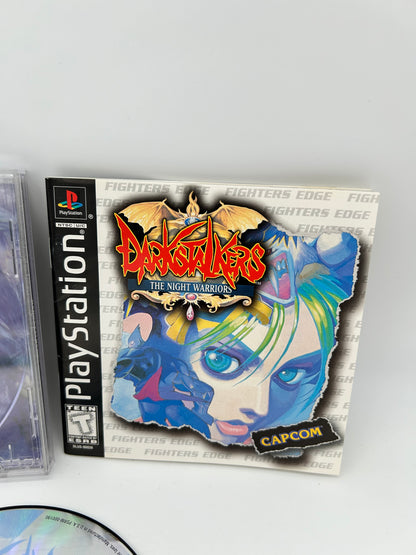 SONY PLAYSTATiON [PS1] | DARKSTALKERS THE NiGHT WARRiORS