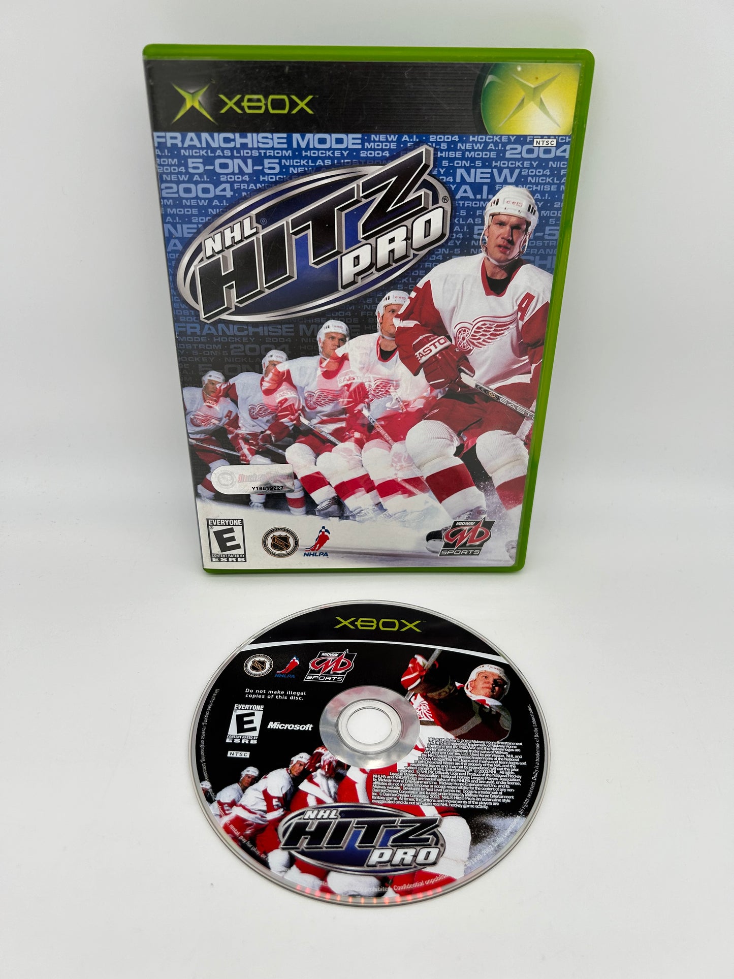 PiXEL-RETRO.COM : MICROSOFT XBOX COMPLETE CIB BOX MANUAL GAME NTSC NHL HITZ PRO