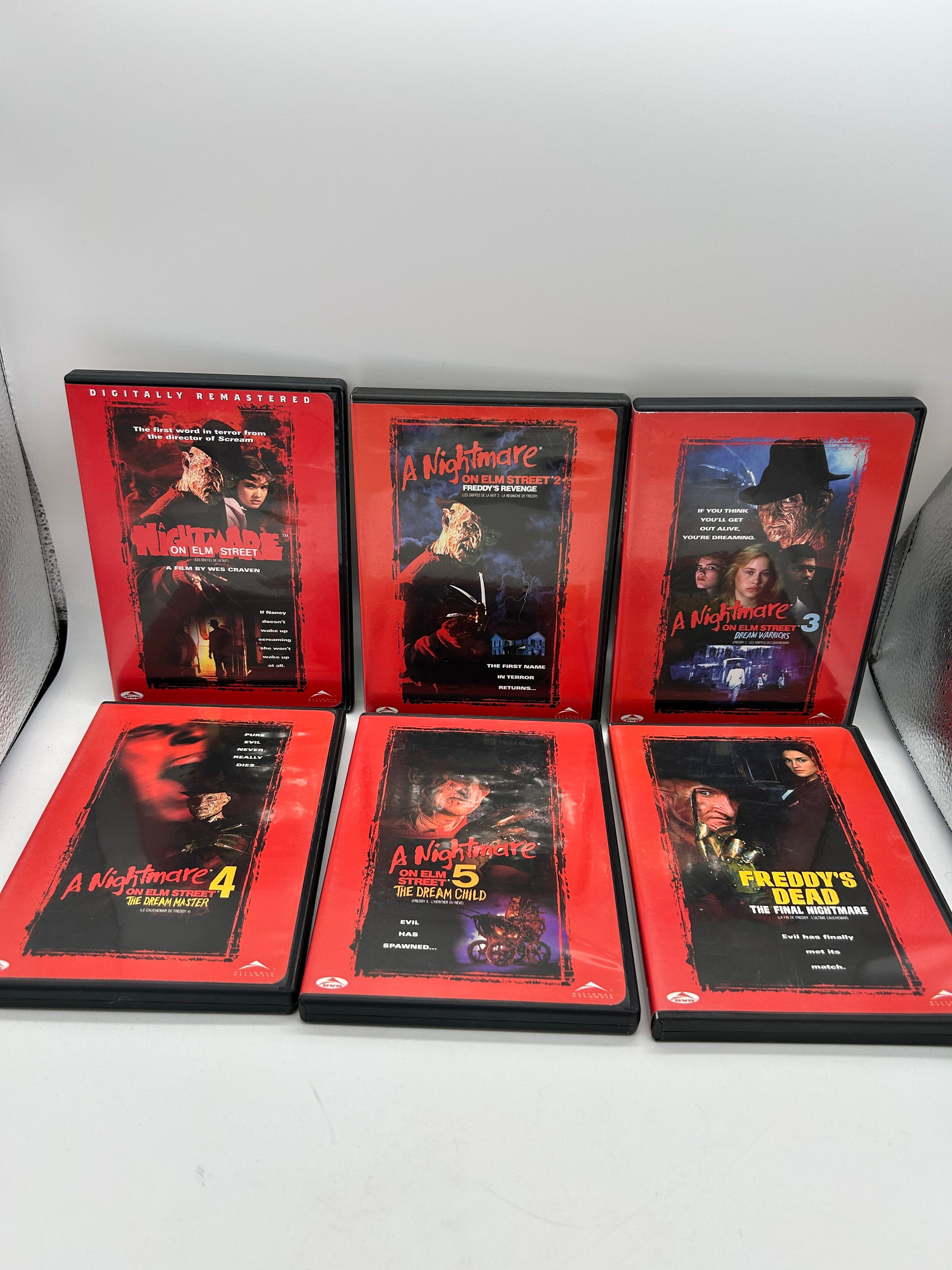 FiLM DVD | LOT 6 FiLMS FREDDY 1-2-3-4-5 LA FiN [A NiGHTMARE ON ELM STREET] 