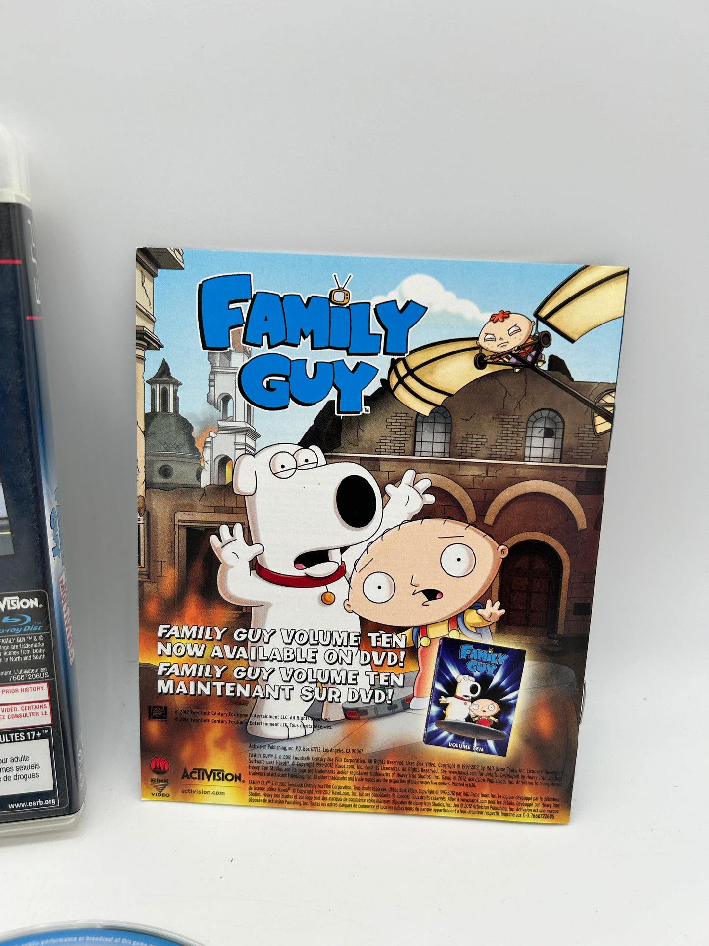 SONY PLAYSTATiON 3 [PS3] | FAMiLY GUY BACK TO THE MULTiVERSE