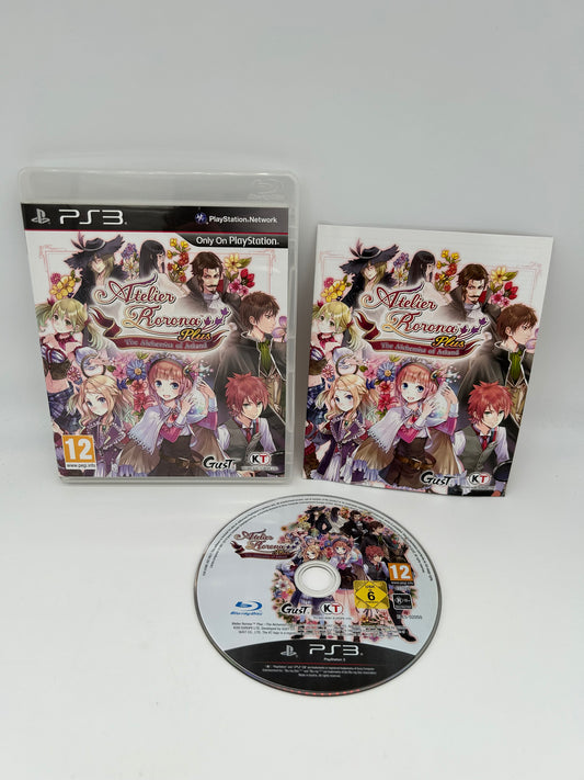 PiXEL-RETRO.COM : SONY PLAYSTATION 3 (PS3) COMPLET CIB BOX MANUAL GAME PAL ATELIER RORONA PLUS THE ALCHEMIST OF ARLAND