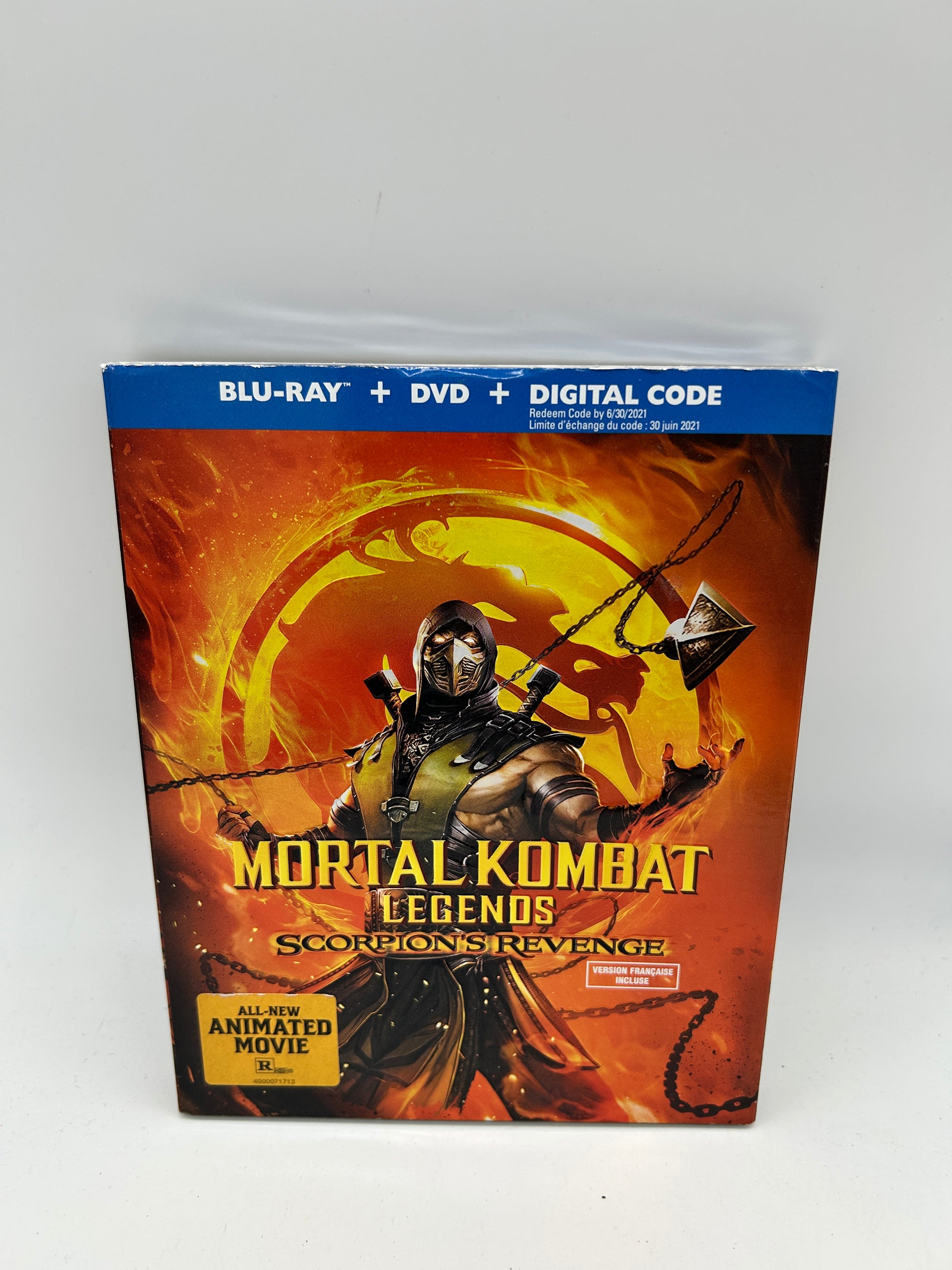 FiLM BLU-RAY + DVD | MORTAL KOMBAT LEGENDS SCORPiONS REVENGE