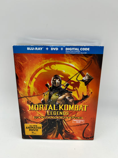 FiLM BLU-RAY + DVD | MORTAL KOMBAT LEGENDS SCORPiONS REVENGE