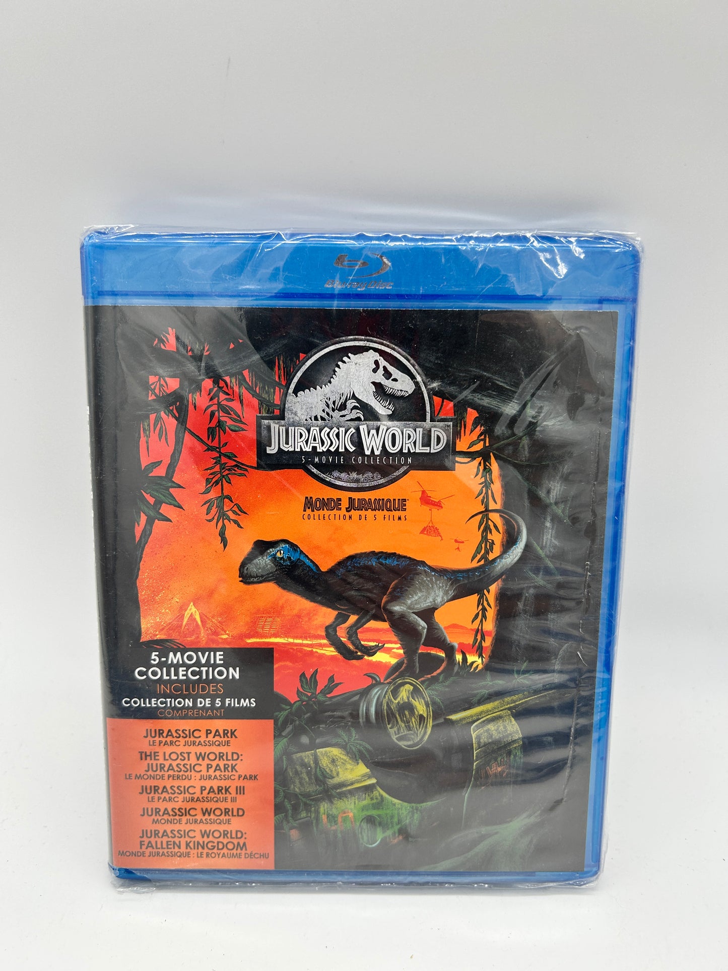 FiLM BLU-RAY | MONDE JURASSiC COLLECTiON DE 5 FiLMS [WORLD 5 MOVIE]