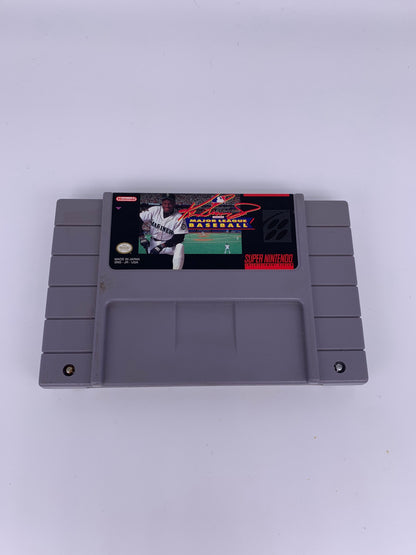 PiXEL-RETRO.COM : SUPER NINTENDO NES (SNES) GAME NTSC KEN GRIFFEY JR. PRESENTS MAJOR LEAGUE BASEBALL