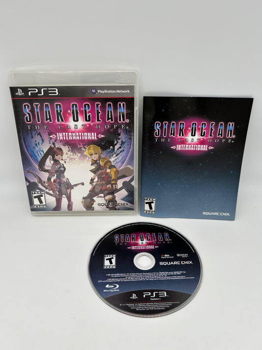 PiXEL-RETRO.COM : SONY PLAYSTATION 3 (PS3) COMPLET CIB BOX MANUAL GAME NTSC STAR OCEAN THE LAST HOPE INTERNATIONAL