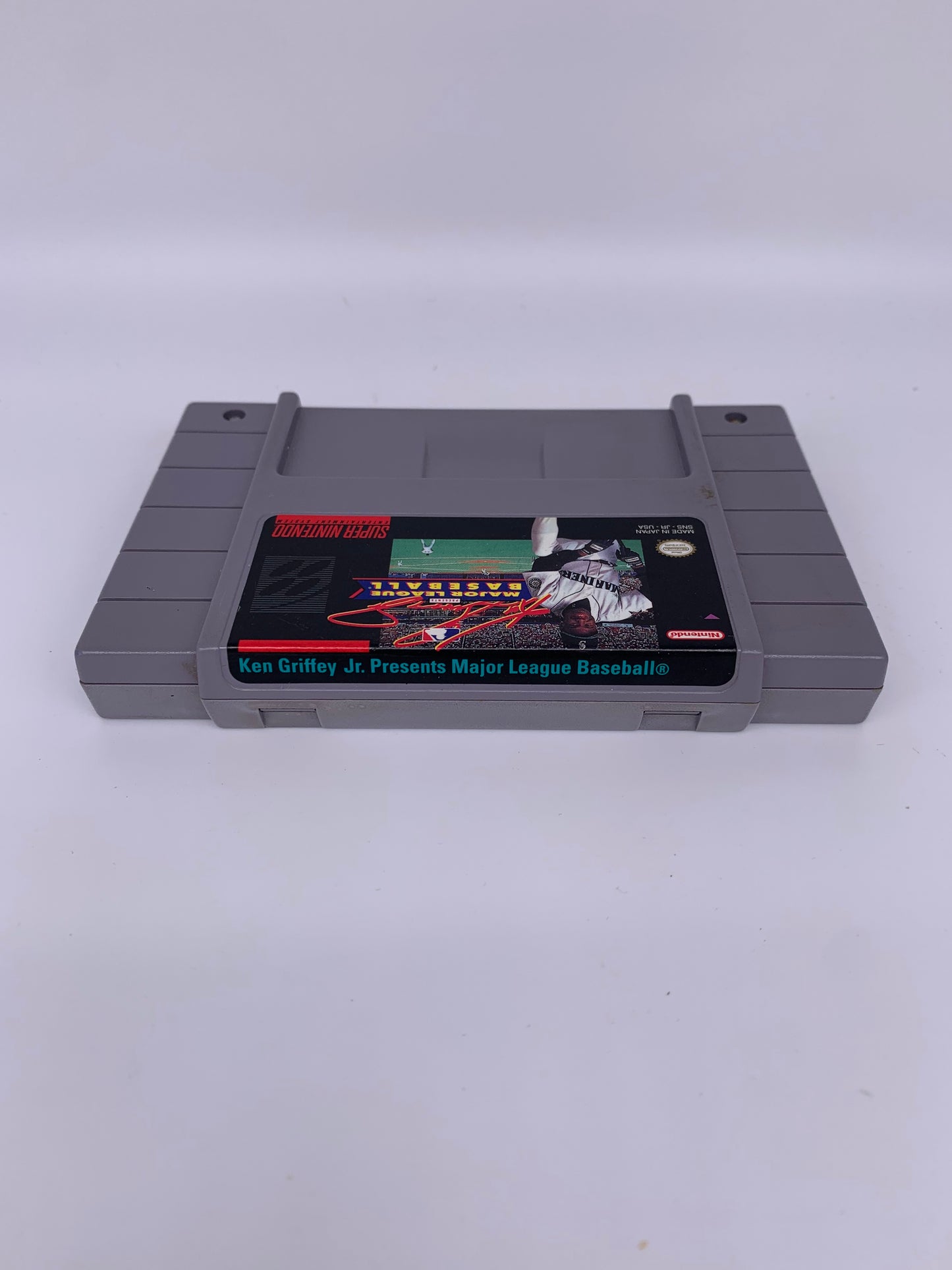 SUPER NiNTENDO [SNES] | KEN GRiFFEY JR PRESENTS MAJOR LEAGUE BASEBALL