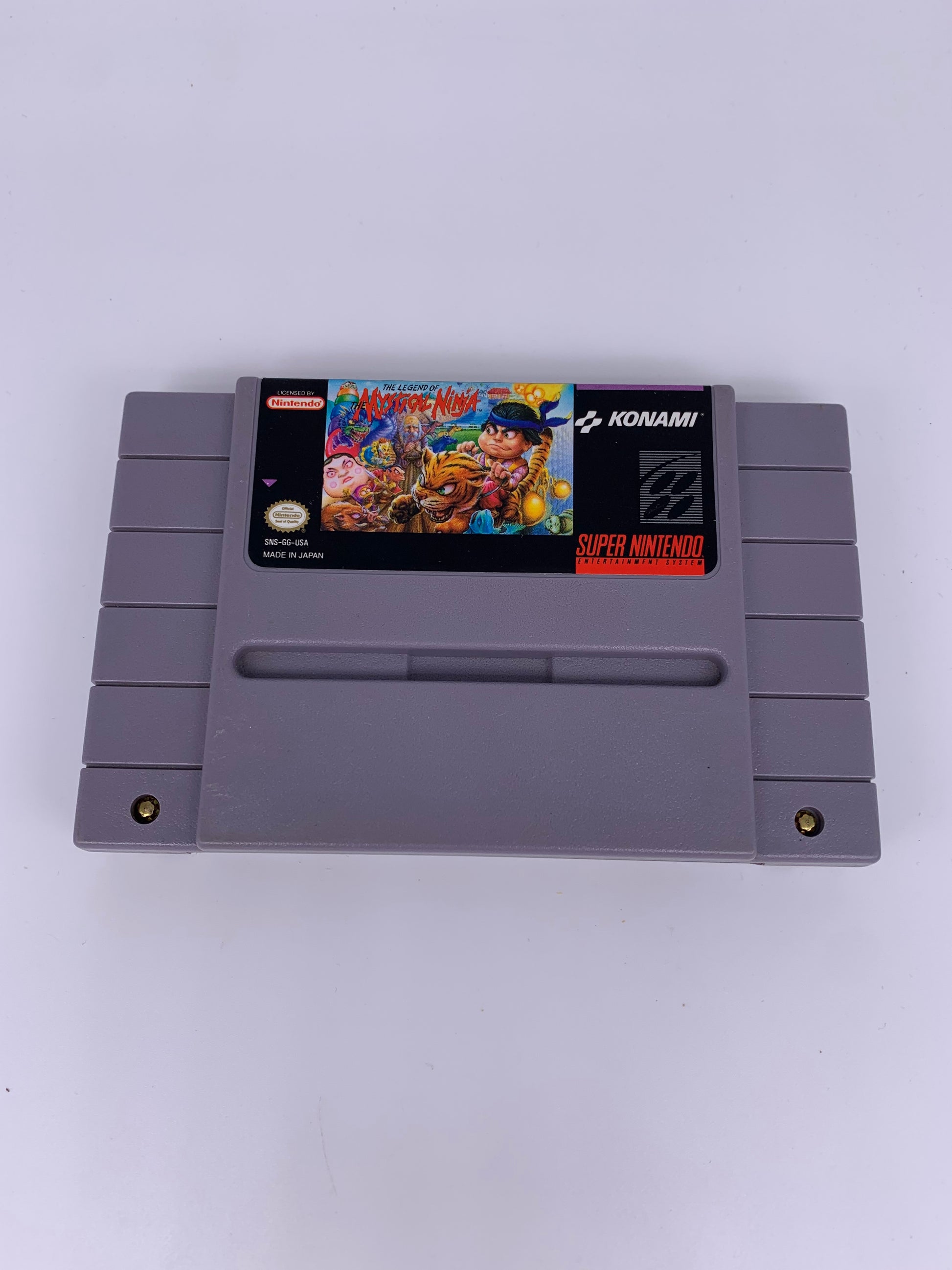 PiXEL-RETRO.COM : SUPER NINTENDO NES (SNES) GAME NTSC THE LEGEND OF MYSTICAL NINJA