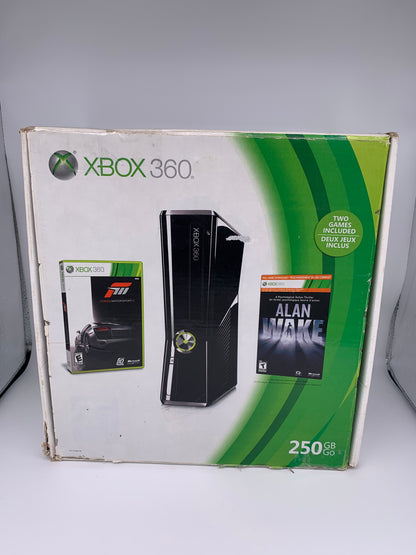 MiCROSOFT XBOX 360 CONSOLE | ORiGiNAL BLACK S | MODEL 1439 FORZA MOTORSPORT 3 &amp; ALAN WAKE EDiTiON