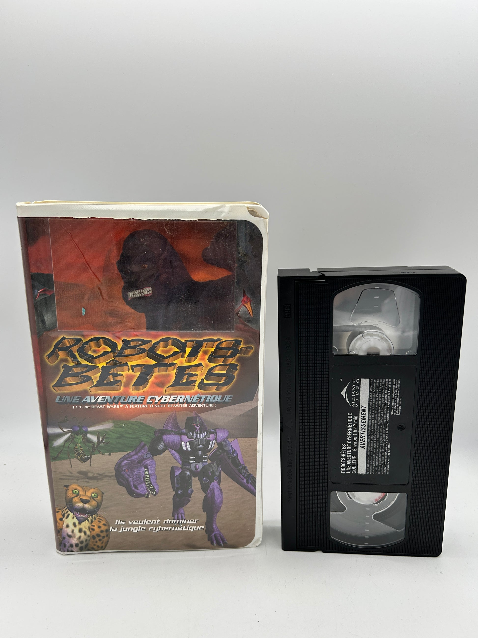 FiLM VHS FRANCAiS | ROBOTS BETES UNE AVENTURE CYBERNETiQUE [BEAST WARS A FEATURE LENGHT BEASTiES ADVENTURE]