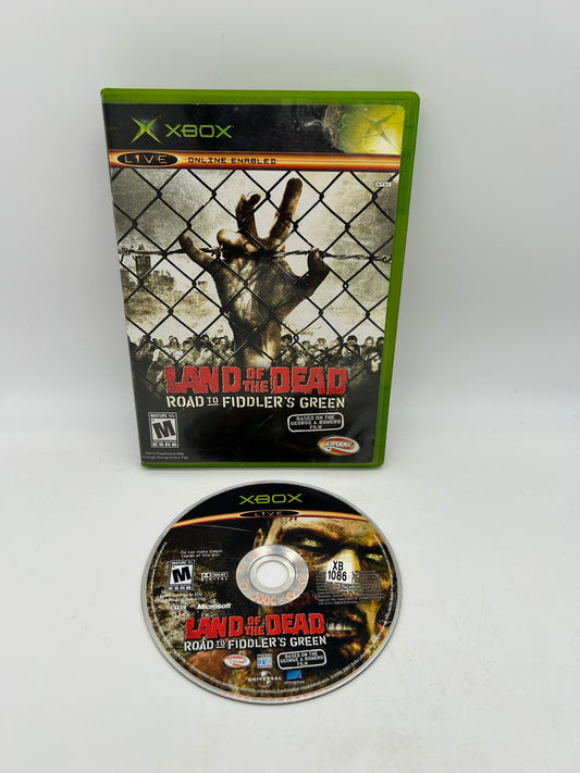 PiXEL-RETRO.COM : MICROSOFT XBOX COMPLETE CIB BOX MANUAL GAME NTSC LAND OF THE DEAD ROAD TO FIDDLER'S GREEN