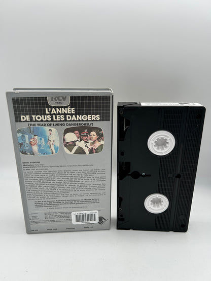 FRENCH VHS FILM | THE YEAR OF LIVING DANGEROUSLY