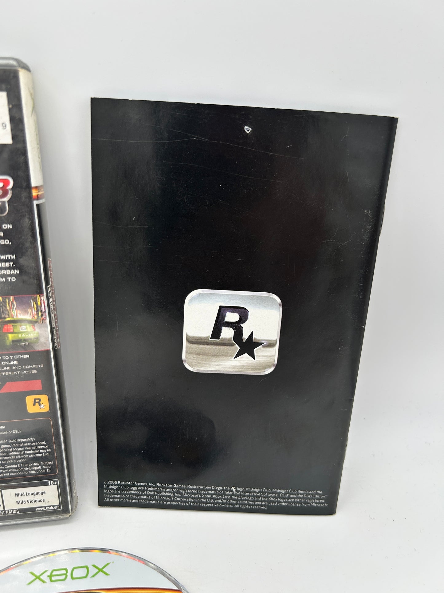 MiCROSOFT XBOX ORiGiNAL | MiDNiGHT CLUB 3 DUB EDiTiON REMiX | PLATiNUM HiTS