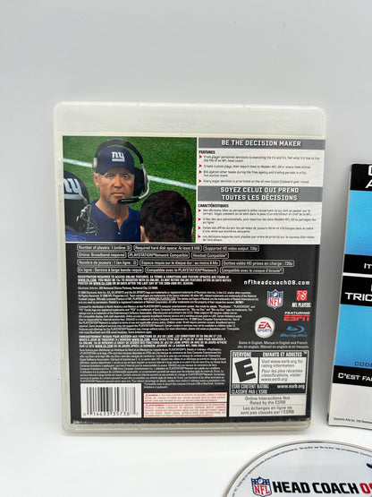 SONY PLAYSTATiON 3 [PS3] | NFL HEAD COACH 09