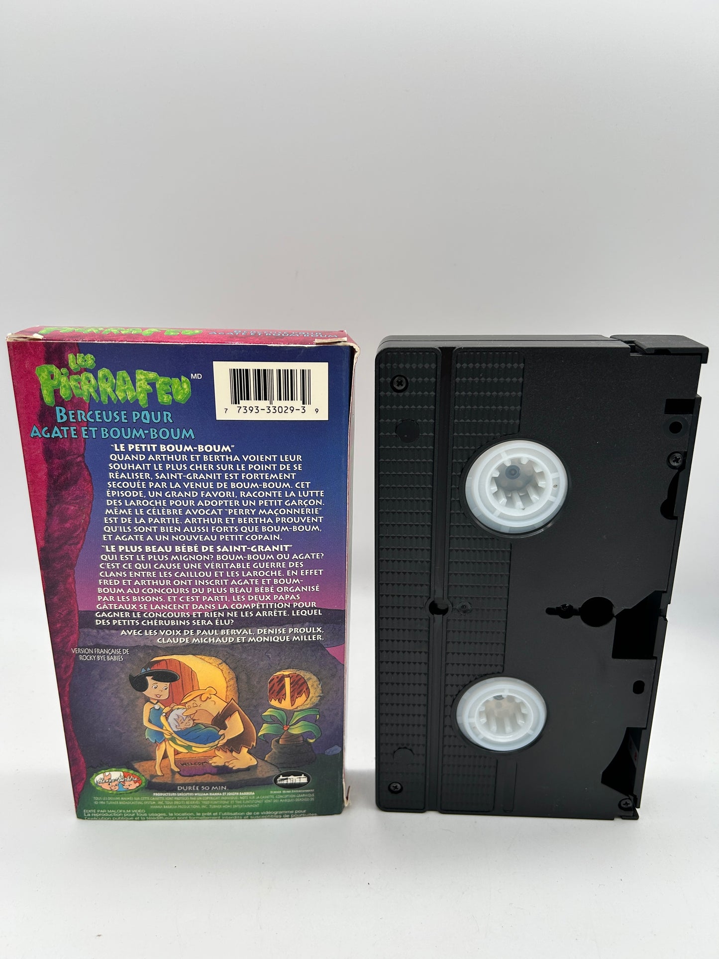 SERiE VHS FRANCAiS | LES PiERRAFEU BERCEUSE POUR AGATE ET BOOM-BOOM