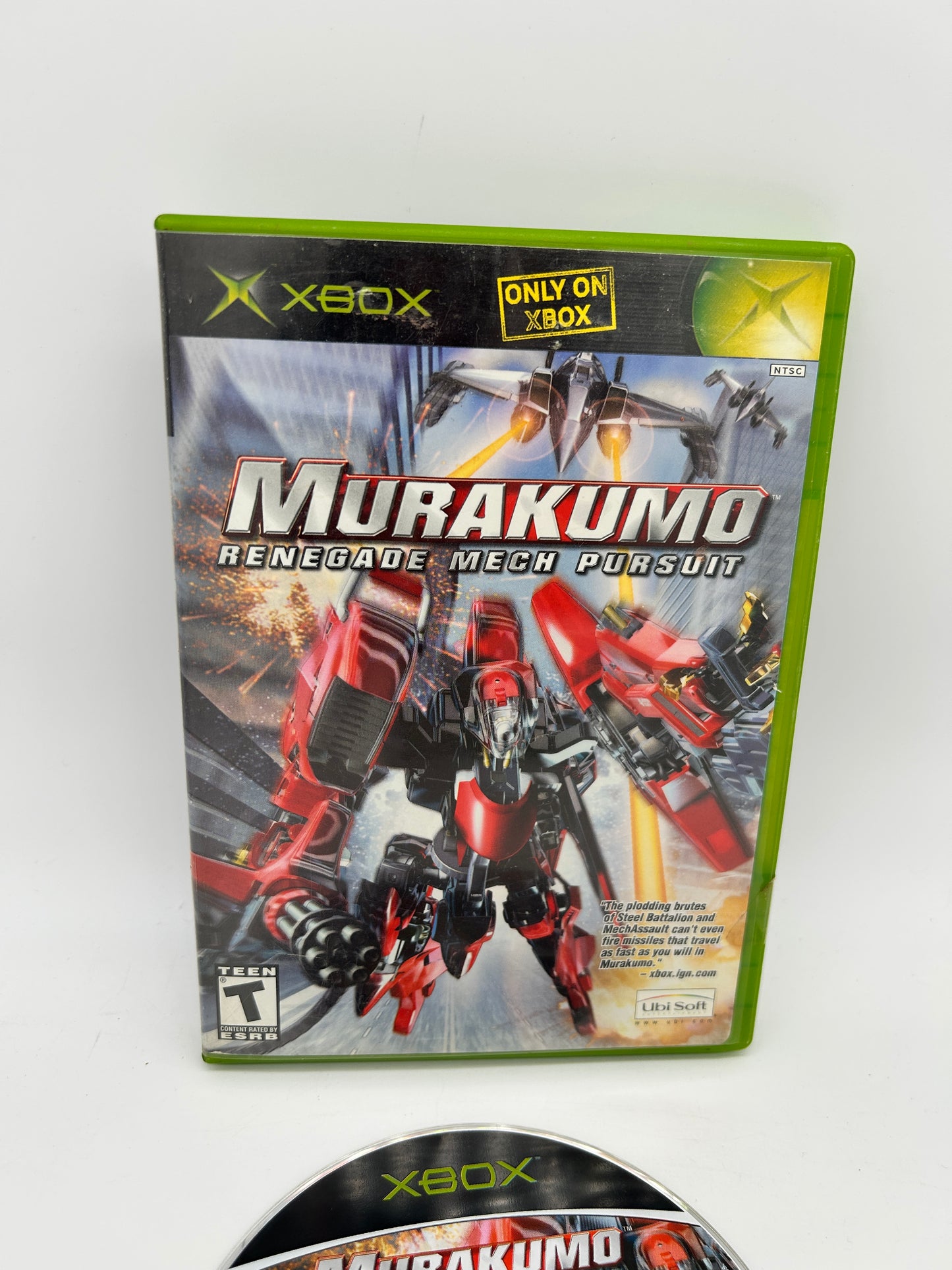 MiCROSOFT XBOX ORiGiNAL | MURAKUMO RENEGADE MECH PURSUiT
