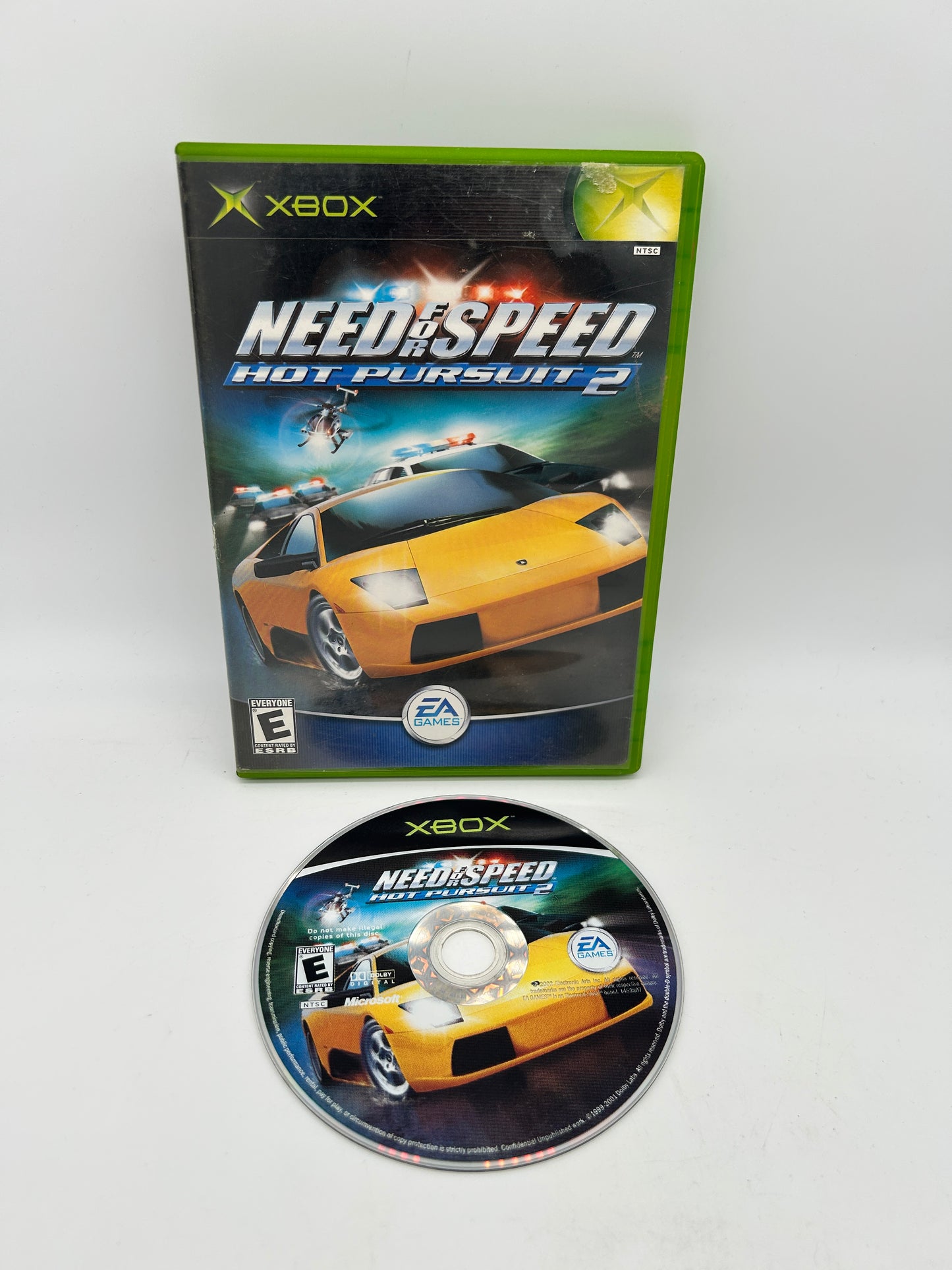 PiXEL-RETRO.COM : MICROSOFT XBOX COMPLETE CIB BOX MANUAL GAME NTSC NEED FOR SPEED HOT PURSUIT 2