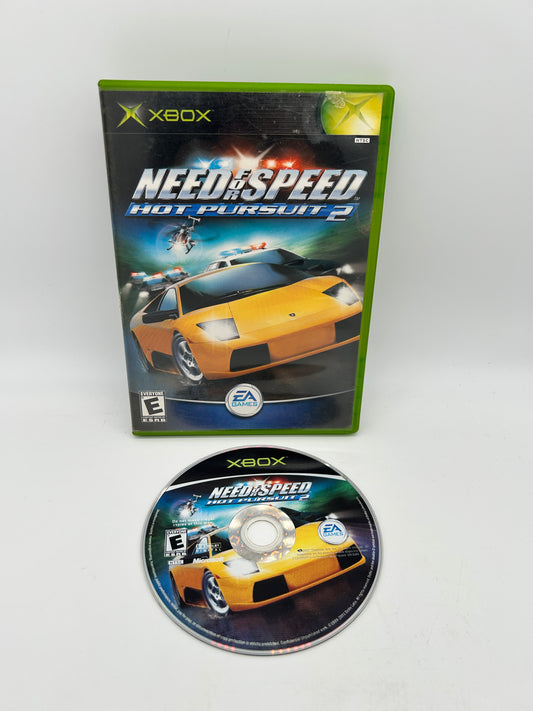 PiXEL-RETRO.COM : MICROSOFT XBOX COMPLETE CIB BOX MANUAL GAME NTSC NEED FOR SPEED HOT PURSUIT 2