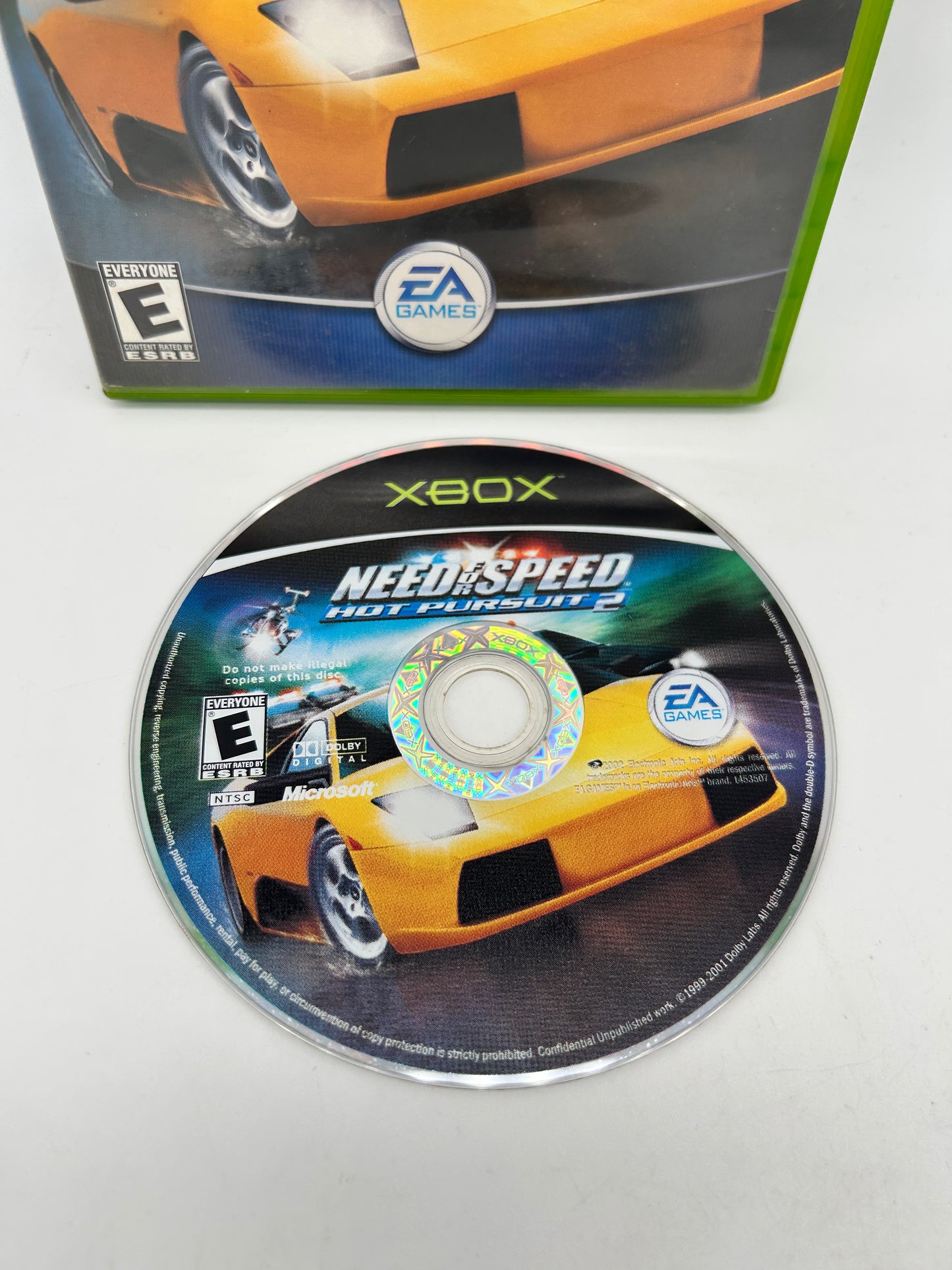 MiCROSOFT XBOX ORiGiNAL | NEED FOR SPEED HOT PURSUiT 2