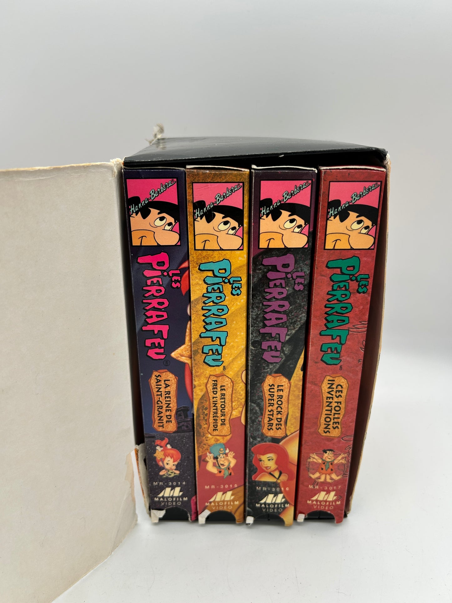 FiLM VHS FRANCAiS | LES PiERRAFEU COFFRET 4 FiLMS