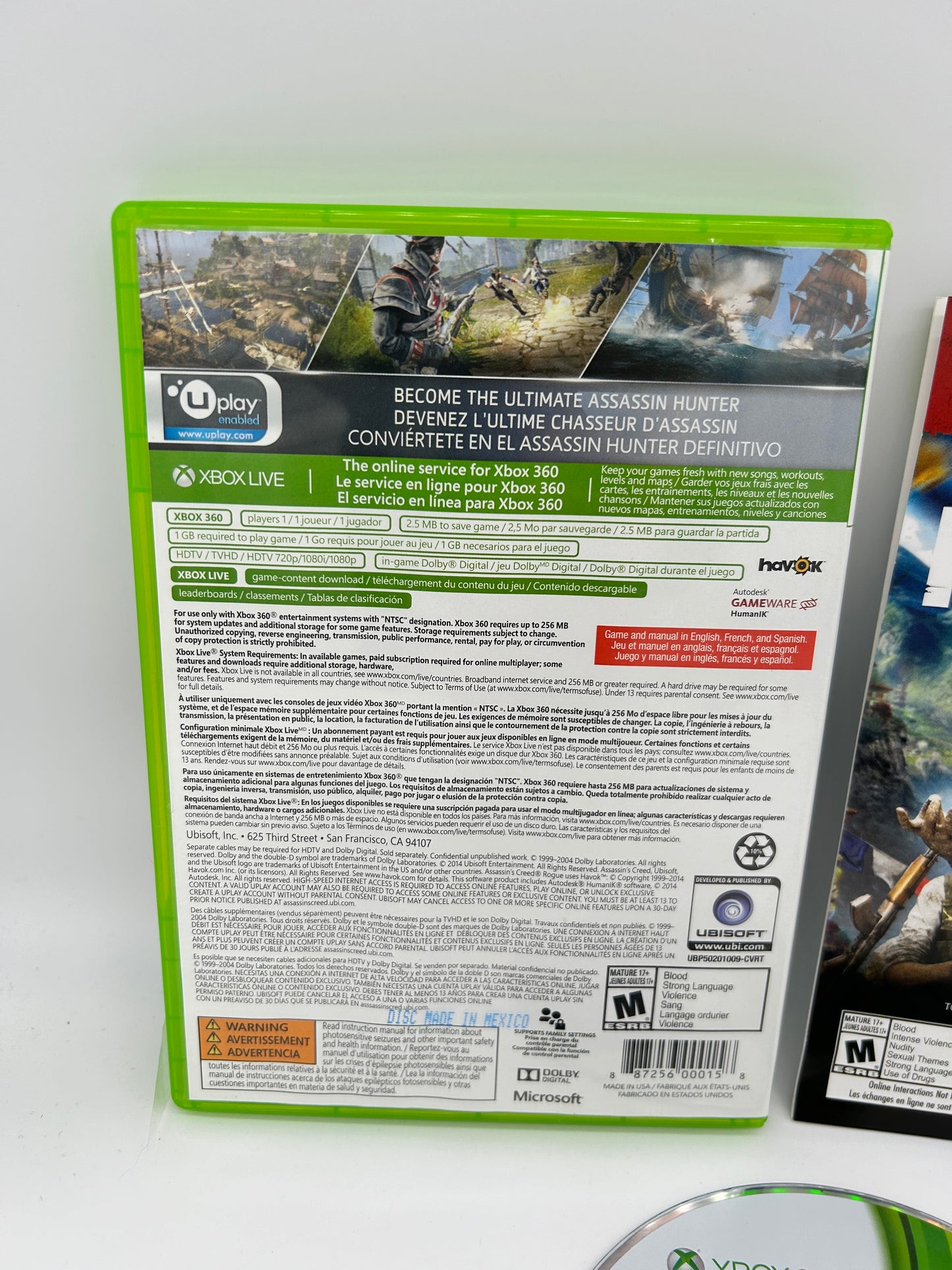 MiCROSOFT XBOX 360 | ASSASSiNS CREED ROGUE | LiMiTED EDiTiON